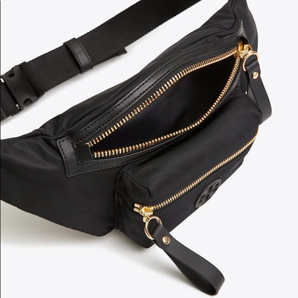 Tory Burch Bags Tory Burch Nylon Belt Bag Fanny Pack Black Nwt Poshmark